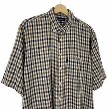 Load image into Gallery viewer, Aquascutum House Check Short Sleeved Shirt - Extra Large (XL) PTP 24.5"
