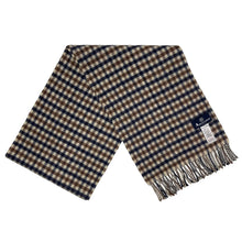 Load image into Gallery viewer, Aquascutum Classic House Check 100% Lambswool Scarf - One Size Fits All