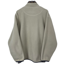 Load image into Gallery viewer, Aquascutum Cream Half Zip Pullover Fleece - Medium (M) PTP 24.75"