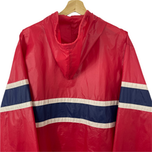 Load image into Gallery viewer, Vintage Red Lacoste Izod Half Zip Cagoule - Large (L) PTP 25"
