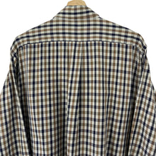 Load image into Gallery viewer, Aquascutum House Check Long Sleeved Shirt - Large (L) PTP 25"