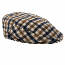 Load image into Gallery viewer, Aquascutum 100% Wool House Check Flat Cap - Extra Large (XL)