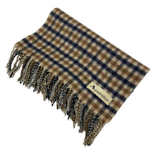 Load image into Gallery viewer, Aquascutum Classic House Check Lambswool / Cashmere Scarf - One Size Fits All