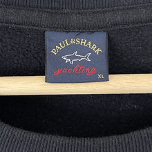 Load image into Gallery viewer, Paul and Shark Black Tyhoon 2000 Sweater - Extra Large (XL) PTP 24"