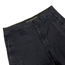 Load image into Gallery viewer, Stone Island Navy Bermuda Cargo Shorts - W 29"