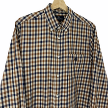 Load image into Gallery viewer, Aquascutum House Check Long Sleeved Shirt - Large (L) PTP 22"