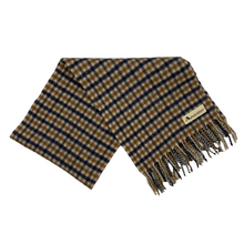 Load image into Gallery viewer, Aquascutum Classic House Check Lambswool / Cashmere Scarf - One Size Fits All