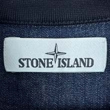 Load image into Gallery viewer, Stone Island Navy Blue Denim Full Zip Pocket Overshirt - Large (L) PTP 21"