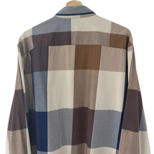Load image into Gallery viewer, Aquascutum Block Check Long Sleeved Shirt - Triple Extra Large (XXXL) PTP 26.5"