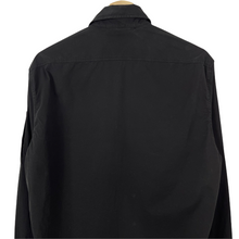 Load image into Gallery viewer, C.P Company Black Button Up Lightweight Overshirt - Large (L) PTP 22"