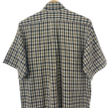 Load image into Gallery viewer, Aquascutum House Check Short Sleeved Shirt - Small (S) PTP 21"