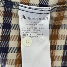 Load image into Gallery viewer, Aquascutum House Check Flannel Long Sleeved Shirt - Double Extra Large (XXL) PTP 23.25"