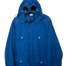 Load image into Gallery viewer, C.P Company Blue Multi Pocket Nysack Goggle Jacket - 54 PTP 23"