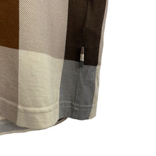 Load image into Gallery viewer, Aquascutum Block Check Short Sleeved T-Shirt - Large (L) PTP 21.25"