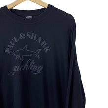 Load image into Gallery viewer, Paul and Shark Navy Crew Neck Sweater - Double Extra Large (XXL) PTP 22.25"