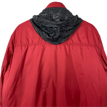 Load image into Gallery viewer, Paul and Shark Red Hooded Shimmer Jacket - Large (L) PTP 24.75"