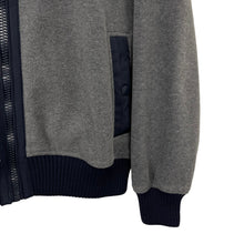 Load image into Gallery viewer, Paul and Shark Grey Zip Up Fleece Track Top - Extra Large (XL) PTP 26"