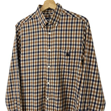 Load image into Gallery viewer, Aquascutum House Check Long Sleeved Shirt - Medium (M) PTP 20.75"