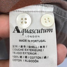 Load image into Gallery viewer, Aquascutum Block Check Long Sleeved Shirt - Extra Large (XL) PTP 23"