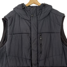 Load image into Gallery viewer, Paul and Shark Navy Hooded Logo Gilet Body Warmer - Six Extra Large (6XL) PTP 30"
