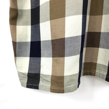 Load image into Gallery viewer, Aquascutum Block Check Short Sleeved Shirt - Medium (M) PTP 23.25"