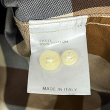 Load image into Gallery viewer, Aquascutum Block Check Long Sleeved Shirt - Medium (M) PTP 20.75"