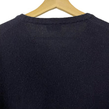 Load image into Gallery viewer, Paul and Shark Navy Crew Neck Wool Sweater - Large (L) PTP 21.5"