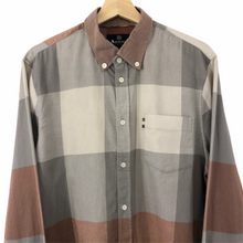 Load image into Gallery viewer, Aquascutum Block Check Long Sleeved Shirt - Extra Large (XL) PTP 23"