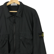 Load image into Gallery viewer, Stone Island Black Double Pocket Overshirt - Double Extra Large (XXL) PTP 25.75"