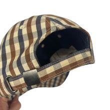 Load image into Gallery viewer, Aquascutum House Check Adjustable Cap - One Size Fits All