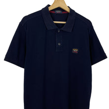 Load image into Gallery viewer, Paul and Shark Navy Short Sleeved Polo - Double Extra Large (XXL) PTP 21.25"