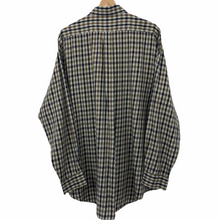 Load image into Gallery viewer, Aquascutum House Check Long Sleeved Shirt - Large (L) PTP 25"