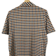 Load image into Gallery viewer, Aquascutum House Check Short Sleeved Polo - Large (L) PTP 20.75"