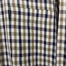 Load image into Gallery viewer, Aquascutum House Check Long Sleeved Shirt - Medium (M) PTP 24"