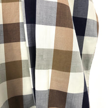 Load image into Gallery viewer, Aquascutum Block Check Long Sleeved Shirt - Small (S) PTP 22"