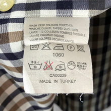 Load image into Gallery viewer, Aquascutum House Check Short Sleeved Shirt - Large (L) PTP 24"