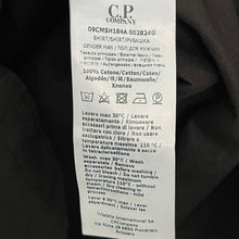 Load image into Gallery viewer, C.P Company Black Button Up Lightweight Overshirt - Large (L) PTP 22"