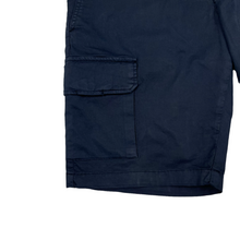 Load image into Gallery viewer, Paul and Shark Navy Bermuda Cargo Shorts - W 34"