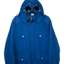 Load image into Gallery viewer, C.P Company Blue Multi Pocket Nysack Goggle Jacket - 54 PTP 23"