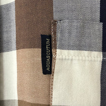 Load image into Gallery viewer, Aquascutum Block Check Long Sleeved Shirt - Extra Large (XL) PTP 27"