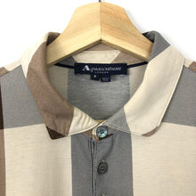 Load image into Gallery viewer, Aquascutum Block Check Short Sleeved Polo - Small (S) PTP 21"