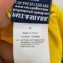 Load image into Gallery viewer, Paul and Shark Yellow Short Sleeved Polo - Extra Large (XL) PTP 22.25"