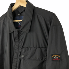 Load image into Gallery viewer, BNWT Paul and Shark Black Nylon Overshirt - Double Extra Large (XXL) PTP 26.5"