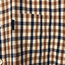 Load image into Gallery viewer, Aquascutum House Check Long Sleeved Shirt - Extra Large (XL) PTP 23"