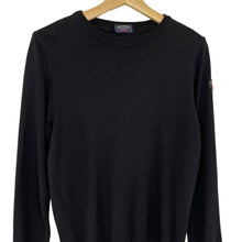 Load image into Gallery viewer, Paul and Shark Black Crew Neck Wool Sweater - Small (S) PTP 18.5"
