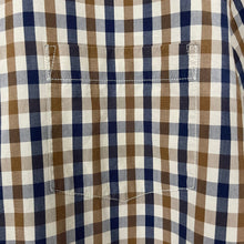 Load image into Gallery viewer, Aquascutum House Check Short Sleeved Shirt - Extra Large (XL) PTP - 21.5"