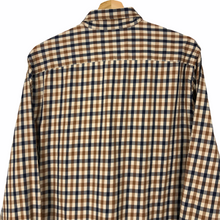 Load image into Gallery viewer, Aquascutum House Check Long Sleeved Shirt - Large (L) PTP 22"