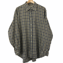 Load image into Gallery viewer, Aquascutum House Check Long Sleeved Shirt - Extra Large (XL) PTP 26"