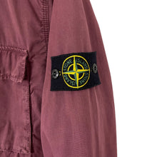 Load image into Gallery viewer, Stone Island Burgundy Pocket Overshirt - Extra Large (XL) PTP 23.25"