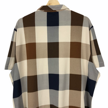 Load image into Gallery viewer, Aquascutum Block Check Short Sleeved Polo - Triple Extra Large (XXXL) PTP 25"